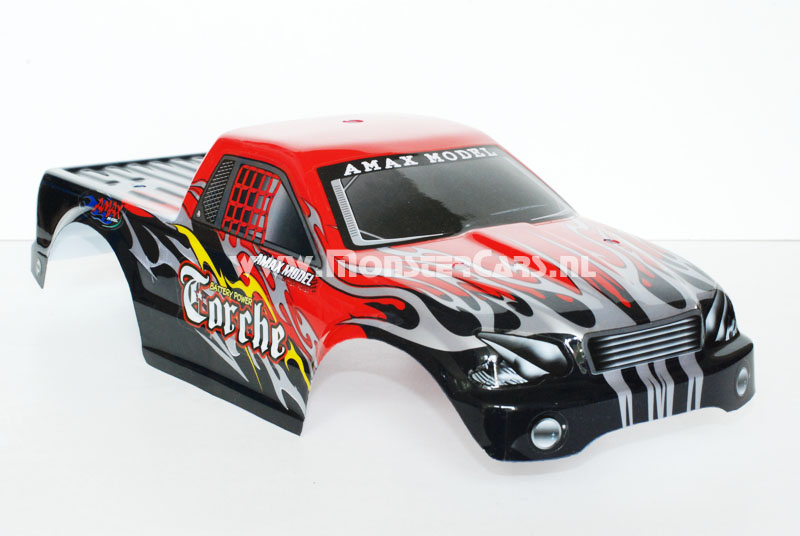 Casing Truck Black Red